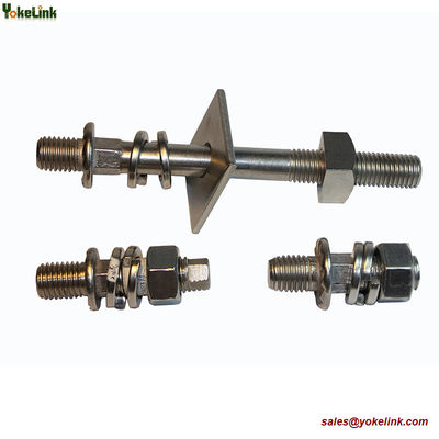 Stainless Steel 3/4" long Shank Line Post Studs for Poleline hardware