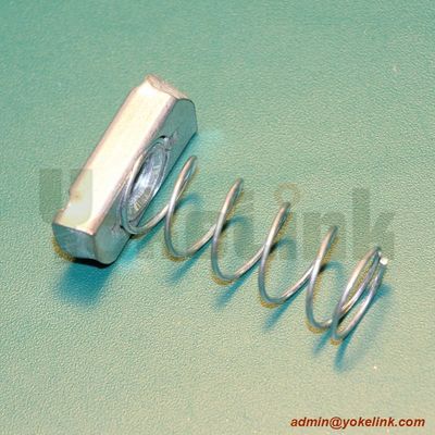 Factory price  Zinc plated M12 Long Spring Channel Nut For strut channel