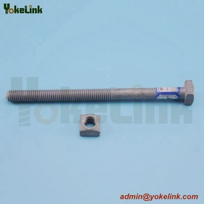 High Quality Forged Steel ASME B18.2.6 square machine bolt for Pole Line Hardware