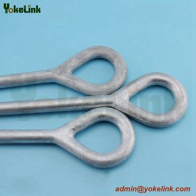 High Quality Forged galvanized  ANSI C135.1 Oval Eye bolt For  Rigging hardware
