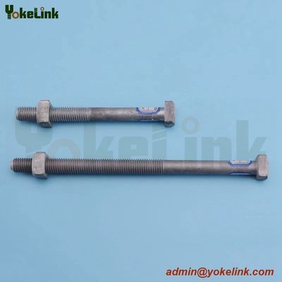 ANSI C135.1 HDG meet ASTM A153 Square head machine bolt