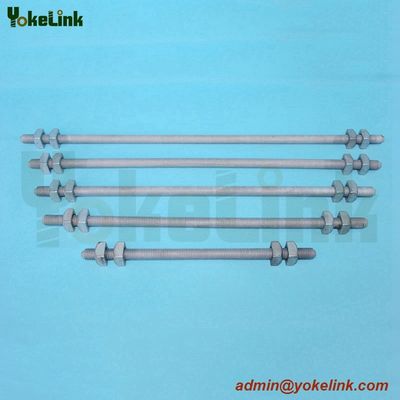 Easy Installation full screw galvanzied steel Double Arming Bolts