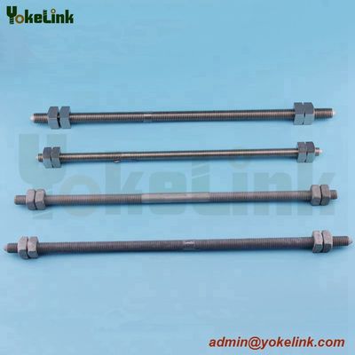 Hot Rolled Carbon Galvanized Steel With Cone Point Double Arming Bolts