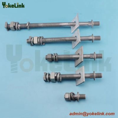 Steel crossarm DF19M Insulator Stud for line post