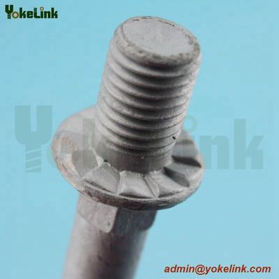 Galvanizado por inmersión Perno aislador tipo columna  5/8”x1”