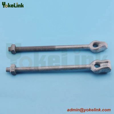 over head line electrical thimble eye bolt electrical oval eye bolt