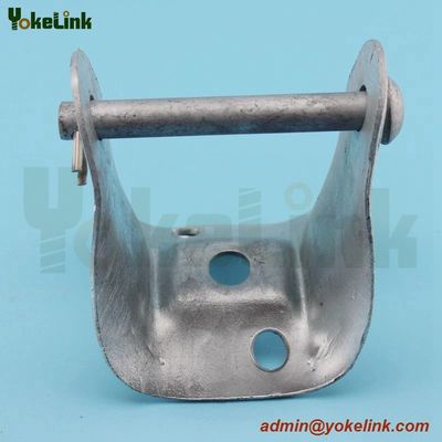 Hot dipped Galvanized Insulated Deadend Crossarm Clevis/D Bracket/D Iron/Electric Power Line Hardware