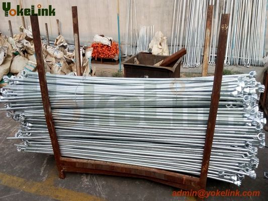 Forged Thimble Eye Anchor Rod Earth Screw Anchor Rod Hot dip galvanized