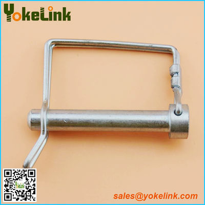 3/8 inch Square Wire Lock Pins Shaft Locking Pin Double Wire Snapper Pins for Farm Trailer