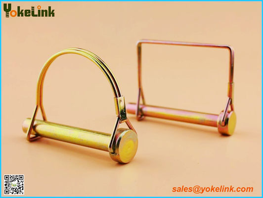 8 mm Round Wire Lock Pins Shaft Locking Pin Double Wire Snapper Pins for Farm Trailer