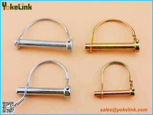 10 mm Round Wire Lock Pins Shaft Locking Pin Double Wire Snapper Pins for Farm Trailer