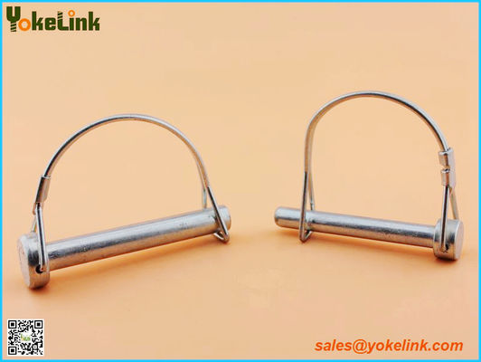 Zinc Plating Round Double Wire Snapper Pin, Round wire lock pins