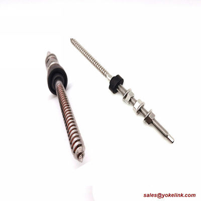 Stainless Steel Solar Hanger Bolts For PV Module Roof Mounting System