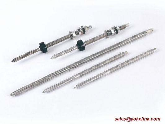 Stainless Steel Solar Hanger Bolts For PV Module Roof Mounting System