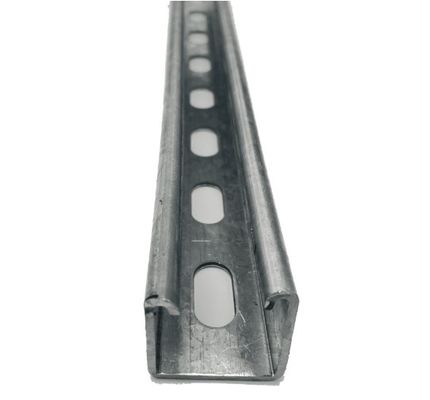 Hot DIP Galvanized 41X41X2.5mm Plain/Slotted Strut Channel Unistrut Channel Manufacturers And Suppliers China