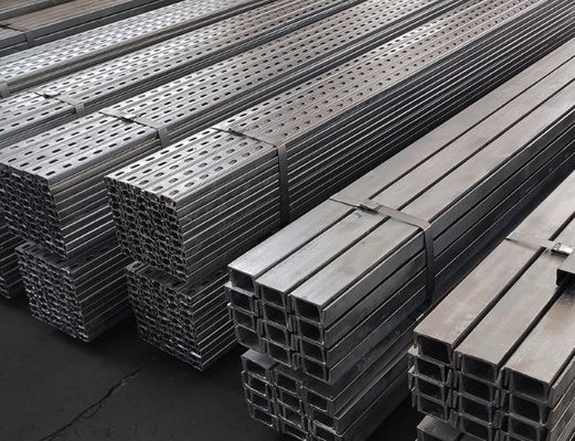 Hot DIP Galvanized 41X41X2.5mm Plain/Slotted Strut Channel Unistrut Channel Manufacturers And Suppliers China
