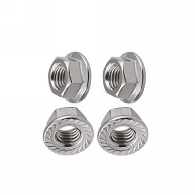 Stainless Steel Flange Locknut Hex Flange Nut for Solar Panel Installation