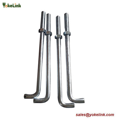 ASTM F1554 Grade 36 Hot Dip Galvanized L Anchor Bolt L Hook Anchor Bolts