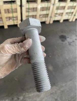 EN 14399-4 Steel 10.9 Hot-Dip Galvanised Heavy HV Bolts For Wind Turbine