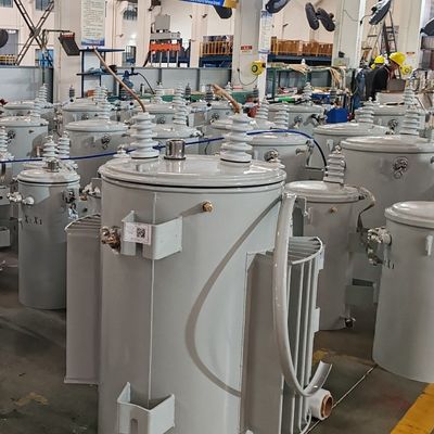 7200/12470Y 120/240 Single Phase Pole Mounted Transformer For Industrial Electricity