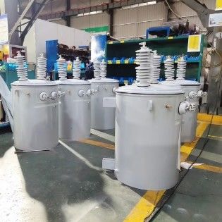 75KVA CSA C2.2-06 Single Phase Transformer With Radiator For Industrial Electricity