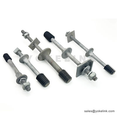 Heavy Duty Crossarm Pins For Pole Line Hardware