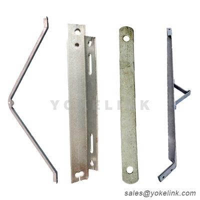 60" V Crossarm Brace 18" Drop for Utility Power Line Fitting