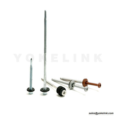 Roof Screws Metal to Steel or Wood PT#2 Self Tapping Roofing Sheet Screws With EPDM Washer Seal