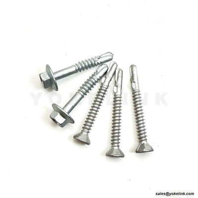 Roof Screws Metal to Steel or Wood PT#2 Self Tapping Roofing Sheet Screws With EPDM Washer Seal