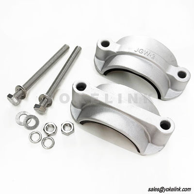 Aluminum Cable Cleat Clamp Single Trefoil Cable Cleats Bolt