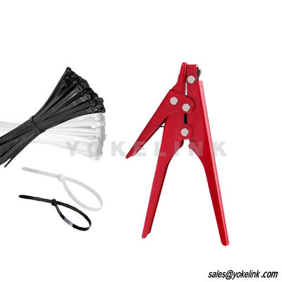 Fastening Tool Cable Tie Manual Installation Cutting Tool Nylon 2.4-9.0mm Nylon Cable Tie Zip Gun