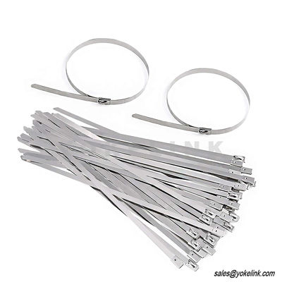 Cable Tie 304 Stainless Steel Cable Ties Ball Lock Uncoated Ties