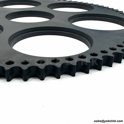 Black UHMW-PE CNC Cutting Machining Wear-Resistant Bearing Gears Custom Sizes