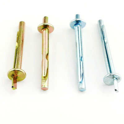 Expansion fastener suspending yellow zinc plated ceiling wall anchor 6*40 6*60