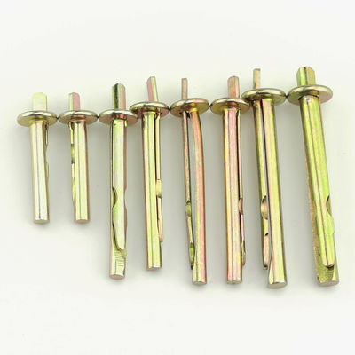 Ceiling Anchor Zinc Plated Steel Concrete Bolts carbon steel Safety Nail Anchors