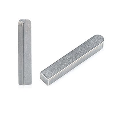 1018-1045 Steel undersized square stock DIN6885 Zinc Plating ANSI/ASME B18.25.2M