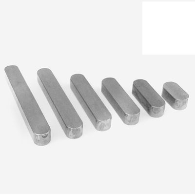 1018-1045 Steel undersized square stock DIN6885 Zinc Plating ANSI/ASME B18.25.2M