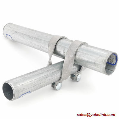 Aluminum Purlin Clamp / Cross Connector for Greenhouse 2" x 1 3/8"