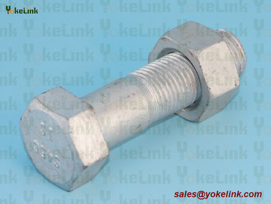 M30 ASTM F3125M Grade A325M Hot Dipped Galvanized Steel Structural Bolt w/A563 DH Nut & F436 Washer