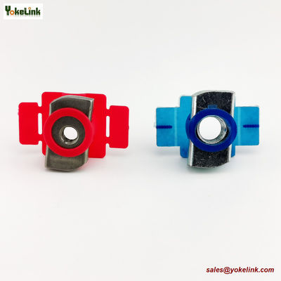 Zinc plating Steel M10 Strut Channel Spring Nut M10 with plastic wing