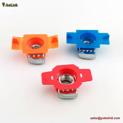 Zinc plating Steel M8 Strut Channel Spring Nut M8 with plastic wing