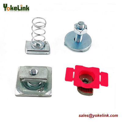 Zinc Plated Combo Nut Washer 5/16" Combo Channel Nut Square Washer