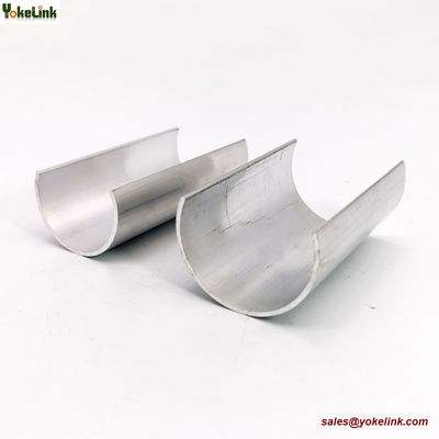 Greenhouse Aluminum Friction Clip Snap Clamp Friction Twist Clips 1-3/8