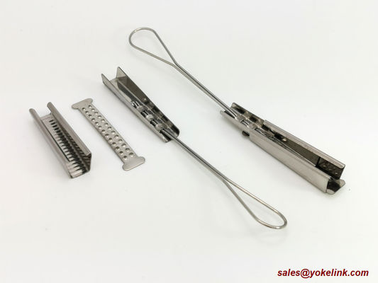 Telecommunication 1-2 Pair Stainless Steel Telecom Drop Wire Clamp