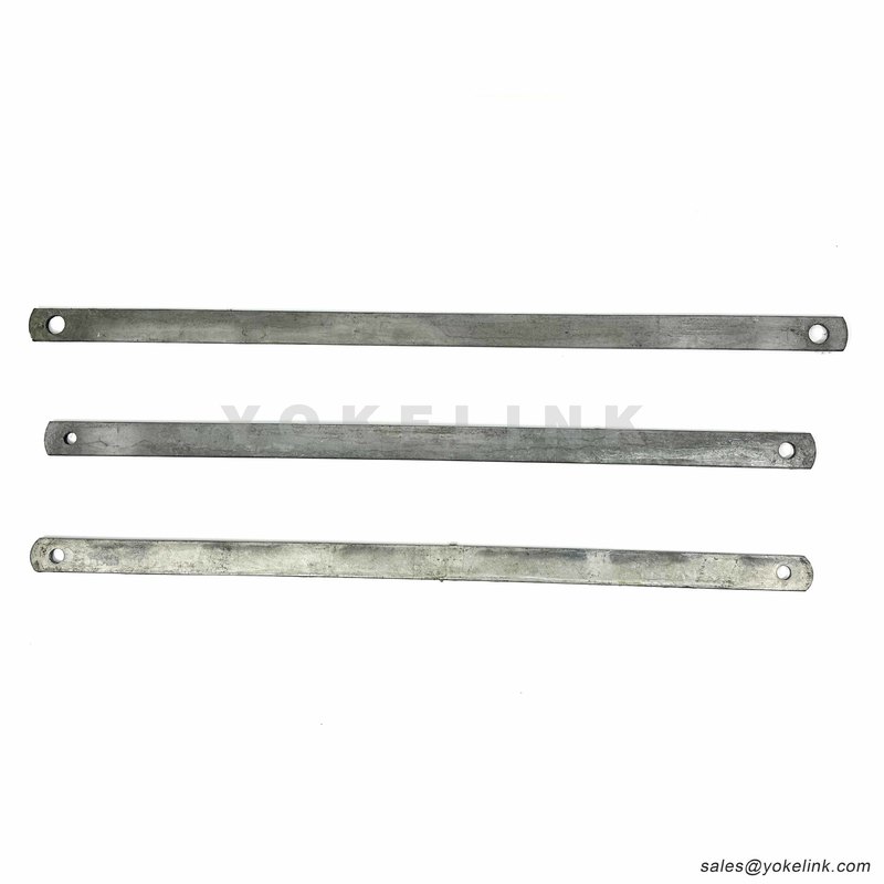 Overhead Line Light Type Pairs Flat Crossarm Braces for Pole Line Construction