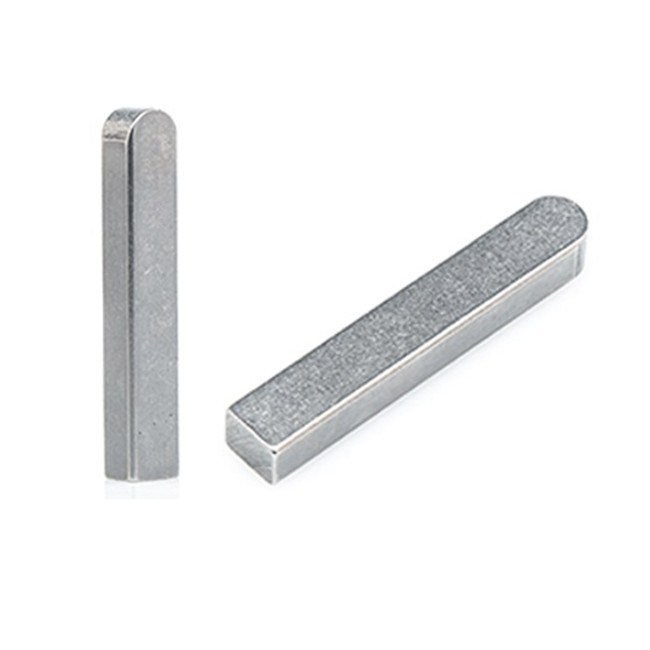 1018-1045 Steel undersized square stock DIN6885 Zinc Plating ANSI/ASME B18.25.1M